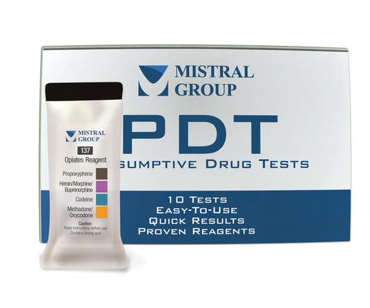 Opiates Reagent - PDT (Box of 10)