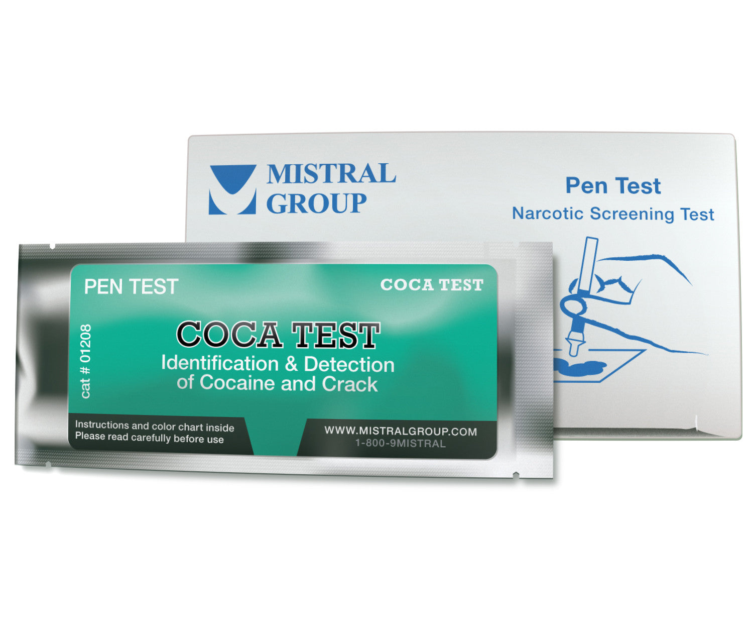 Coca-Test is an application based field test kit for the detection and identification of Cocaine, Crack, and PCP.