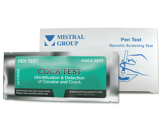 Coca-Test is an application based field test kit for the detection and identification of Cocaine, Crack, and PCP.