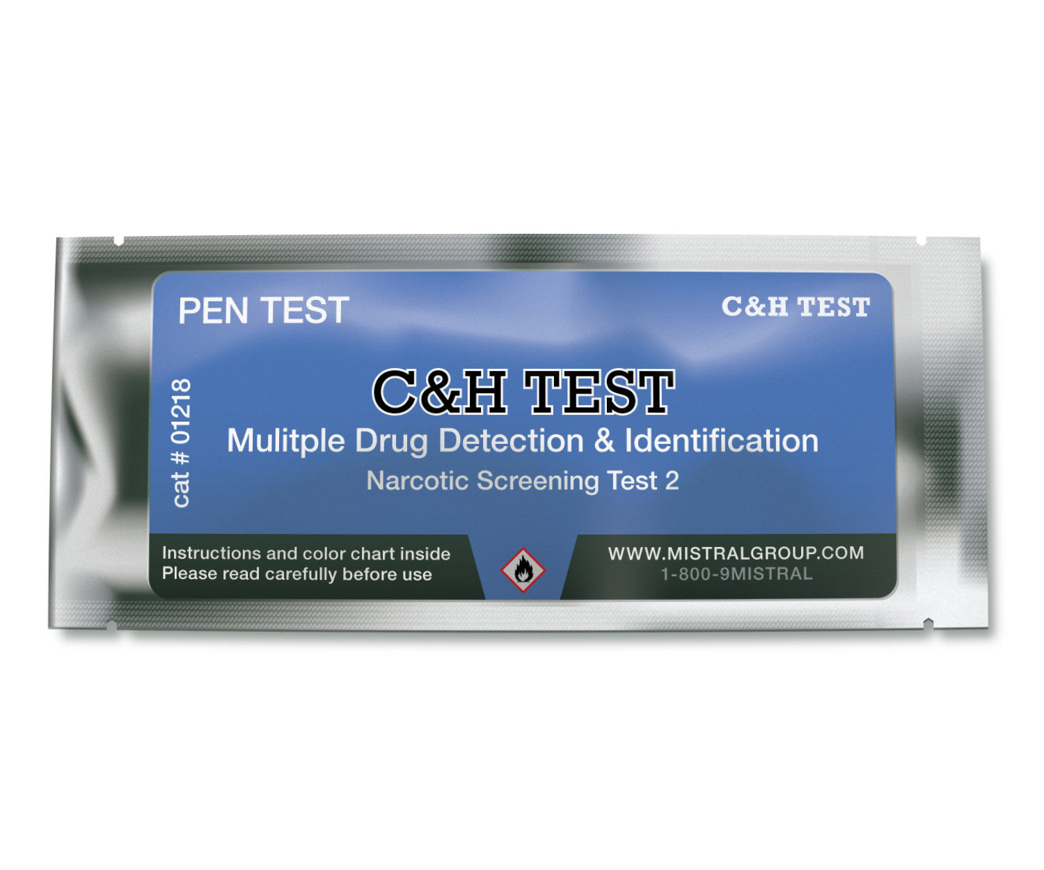 C&H PenTest, from Mistral Security, is a drug test kit that detects and identifies several drugs at once.