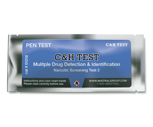 C&H PenTest, from Mistral Security, is a drug test kit that detects and identifies several drugs at once.