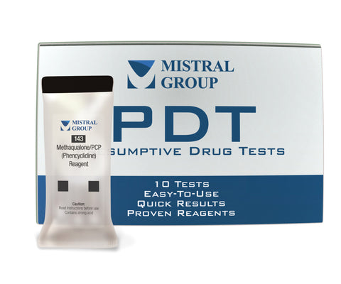 Methaqualone & PCP Reagent - PDT (Box of 10)