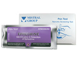 The Ephedrine Identification Pen Test from Mistral is an individual ampoule-based, hand-held colorimetric drug detection and drug identification test for ephedrine.