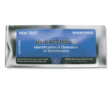 The Barbitusol Identification Pen Test from Mistral is an individual ampoule-based, hand-held colorimetric drug detection and drug identification test for barbiturates.